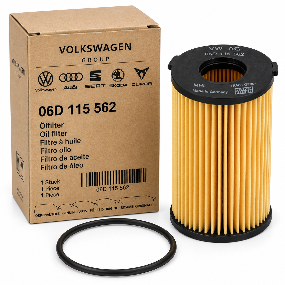VW OIL FILTER 06D115562