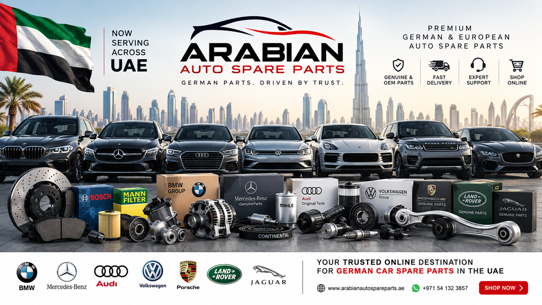 Arabian Auto Spare Parts Launches in the UAE – German Car Spare Parts Made Easier