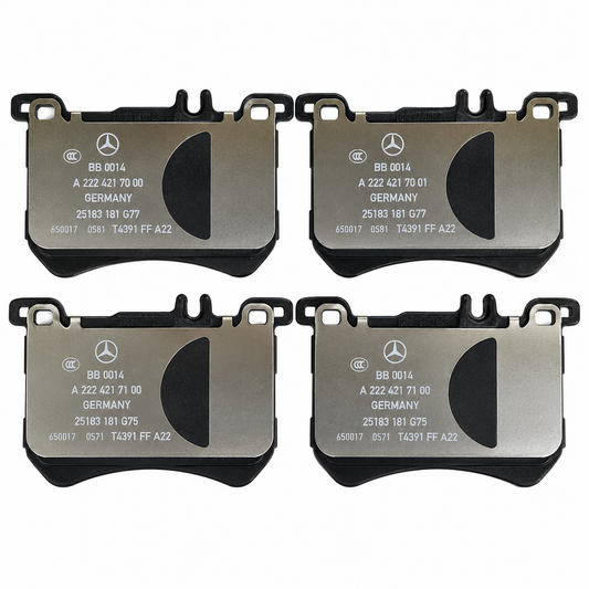 Mercedes-Benz Front brake pad set 0004202705