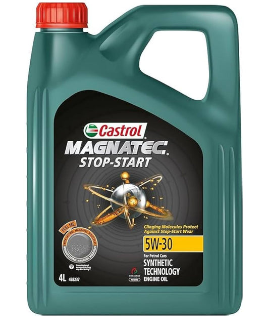 Castrol Magnatec Stop-Start 5W-30 Synthetic Technology Petrol Engine Oil 4L