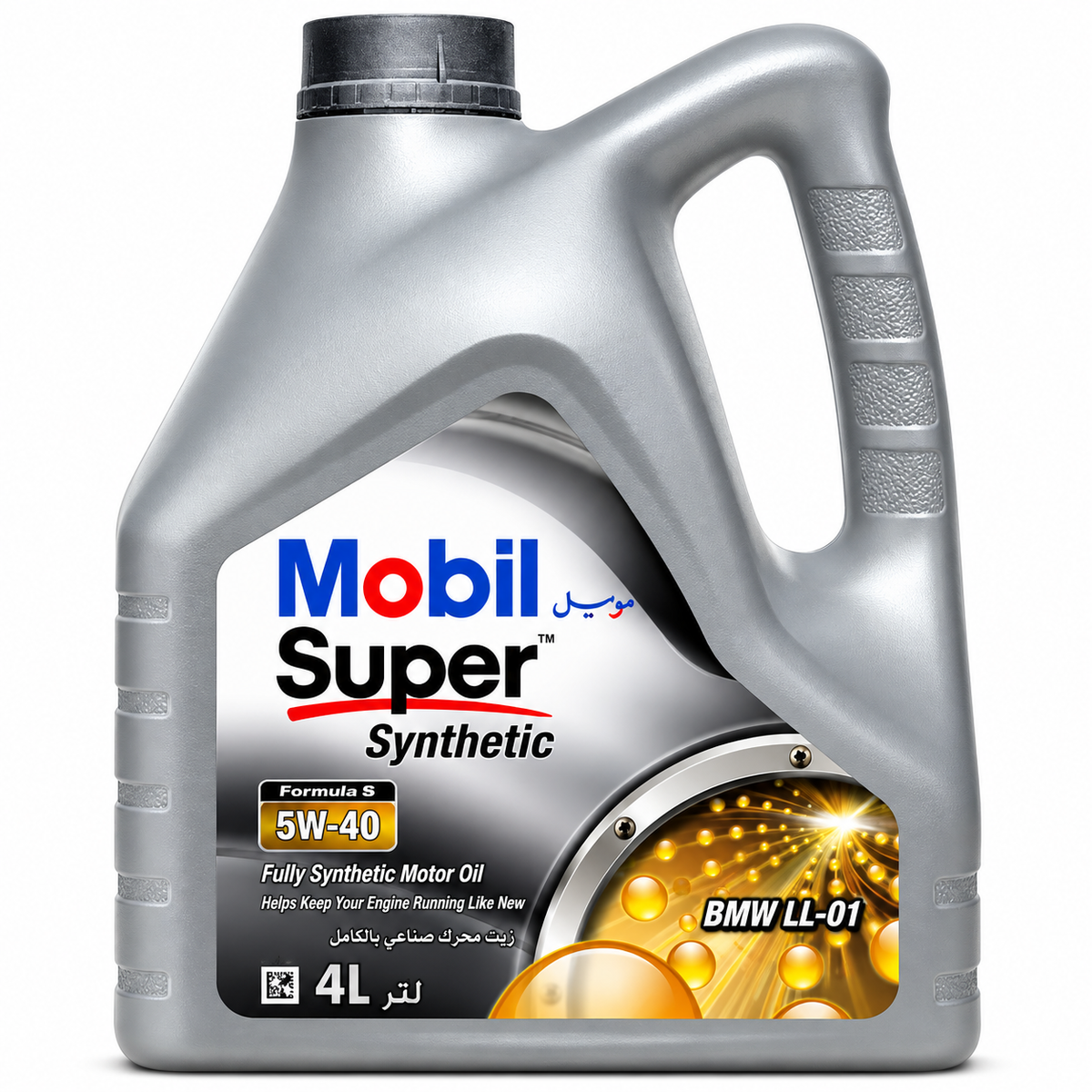 Mobil Super Synthetic 5W-40 Engine Oil 4L