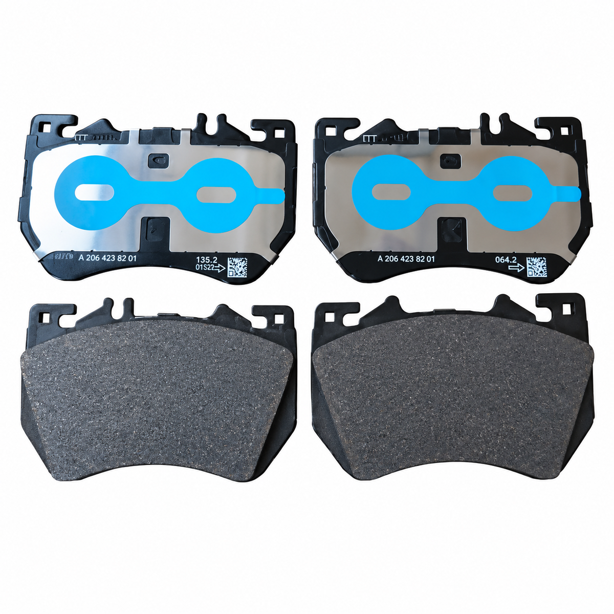 Mercedes-Benz Front brake pad set 0004200404