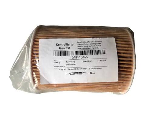 Porsche engine oil filter element. 94810722200